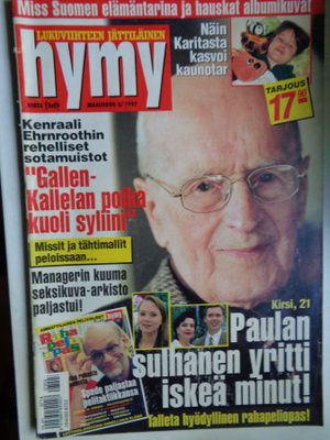 Hymy lehti Nro 3/1997 (30.9)