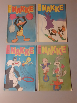 Nakke- lehtiä 4kpl 1975