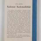 Arvo Aallas : Kadonnut Kuolemankiitäjä - pikkukuva 2