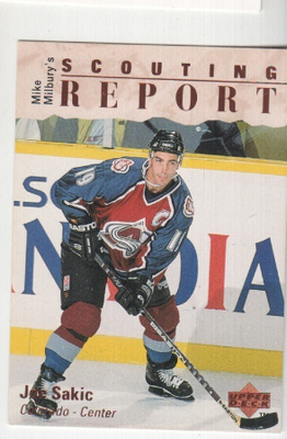 Joe Sakic 95 UD
