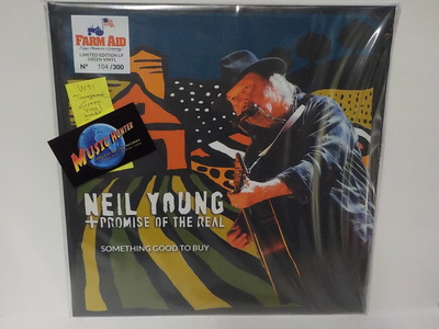 NEIL YOUNG +PROMISE OF THE REAL - SOMETHING GOOD.. UUSI LP +