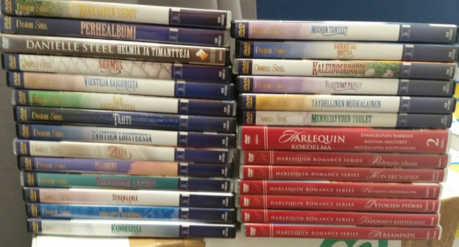 Danielle Steel ja Harlequin  28 KPL -DVD