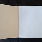 Onnittelukortti, vanha pieni taitekortti, kulk. käsipostissa - pikkukuva 2