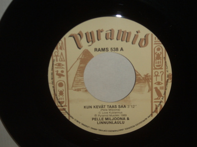 Pelle Miljoona & Linnunlaulu 7" Kun kevät taas saa/Oma koti