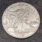 1/10 oz 999 Hopea raha Walking liberty tribute - pikkukuva 1