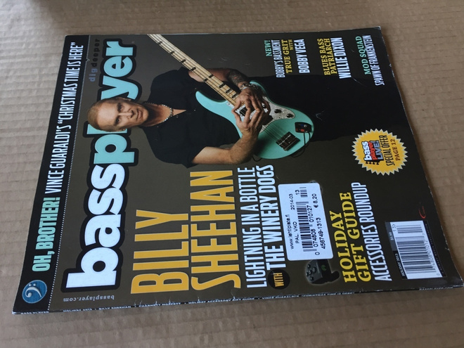 BASS PLAYER MAGAZINE HOLIDAY 2013 HYVÄ