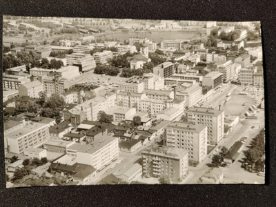 Postikortti Hämeenlinna 1964 Karhumäki Alkup.Mallikappale