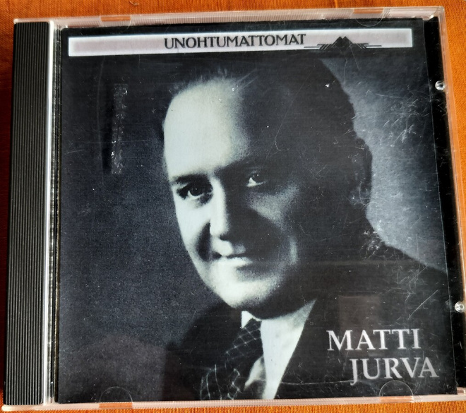 MATTI JURVA-UNOHTUMATTOMAT-CD, v.1993 FAZER RECORDS