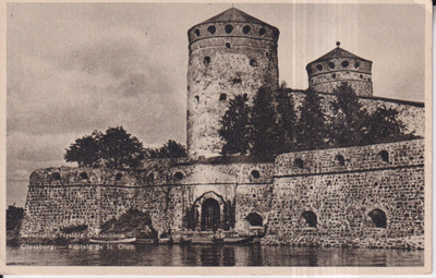 Savonlinna, Olavinlinna , Vilho Setälä, b677