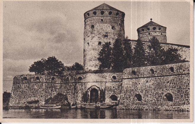 Savonlinna, Olavinlinna , Vilho Setälä,    b677