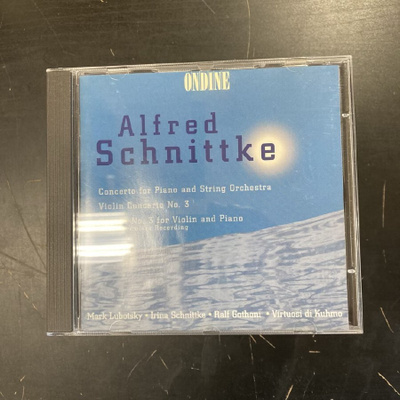 Schnittke - Concerto For Piano And String Orchestra / CD