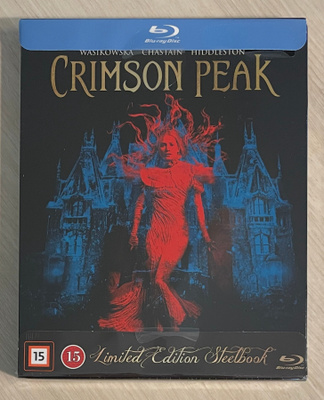 Guillermo del Toro: CRIMSON PEAK (2015) Steelbook (UUSI)