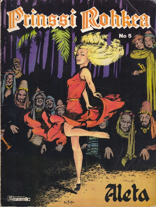 Prinssi Rohkea no 5 Aleta (Semic 1977)