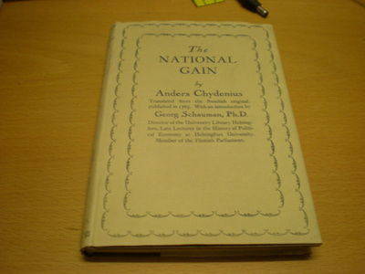Anders Chydenius: The National Gain