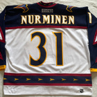 Pasi Nurminen - Game Worn - pelipaita Atlanta Thrashers - pikkukuva 1