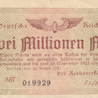 GERMANY 2 MILJ. MARK 1923 KL6-7  (K15-S61) - pikkukuva 1
