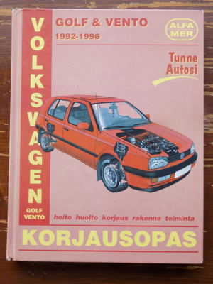 Volkswagen Golf & Vento 1992-1996 korjausopas