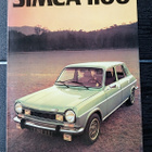 SIMCA 1100 esite - pikkukuva 1
