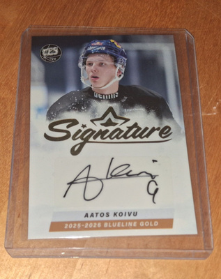 25-26 Blueline Signature Gold Aatos Koivu /40 TPS