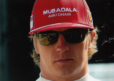 Kimi Räikkönen värivalokuva b667