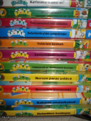 BABAR ELOKUVIA 10 KPL.