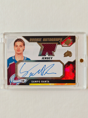 Sampo Ranta - 21-22 SPx Rookie Autograph Jersey /375