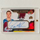 Sampo Ranta - 21-22 SPx Rookie Autograph Jersey /375 - pikkukuva 1