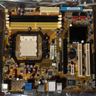 AM2+ emolevy Asus M2N-VM DVI, Asuksen tehdaskunnostama - pikkukuva 1