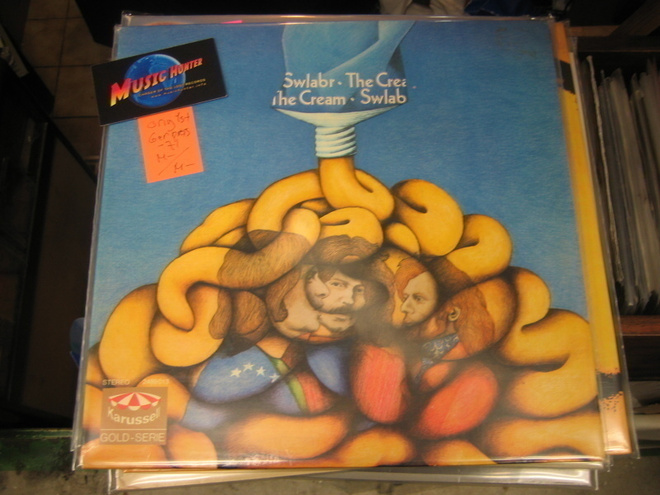 CREAM - SWLABR M-/M- LP 1. SAKSA PAINOS