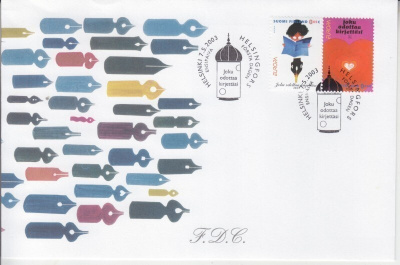 FDC 2003 europa cept.