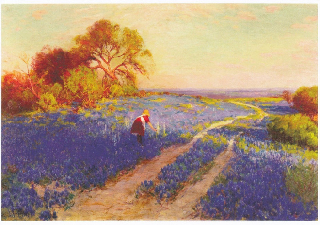 Julian Onderdonk: Sininen kukkaniitty