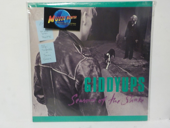 GIDDYUPS - SEASONS OF THE SHAKE EX+/EX+ LP
