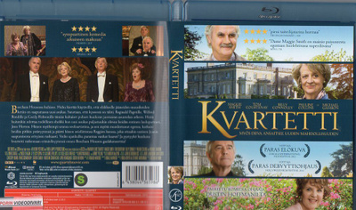 kvartetti (17 619) k -FI- BLU-RAY suomik. maggie smith 2012