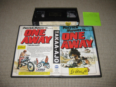 One Away - Takaa-ajo-VHS (FIx, Oy Calsor Ab, Elke Sommer)