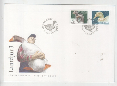 Ruotsi FDC 1995 Hanhia