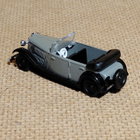Wanderer W235 avoauto 1935 harmaa 1:87 Brekina - pikkukuva 2