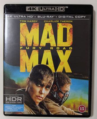 Mad Max: Fury Road - 4K Blu-Ray