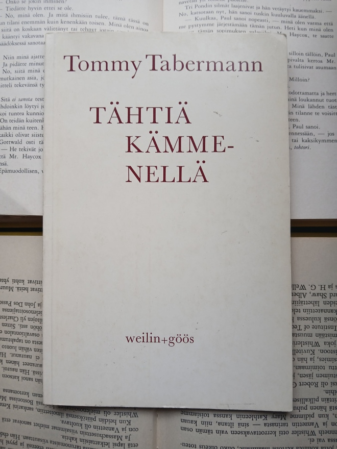 Tommy Tabermann - Tähtiä kämmenellä: runoja (nid.)