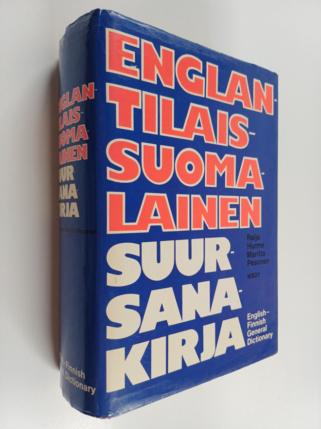 Maritta Pesonen ym. : Englantilais-suomalainen suursanaki...