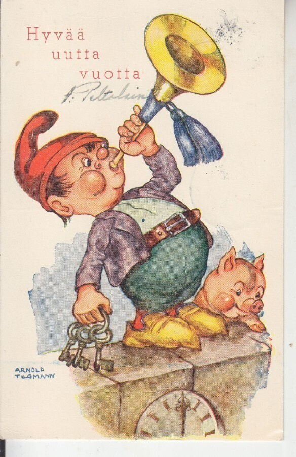 Arnold Tilgmann  uusivuosikortti.
