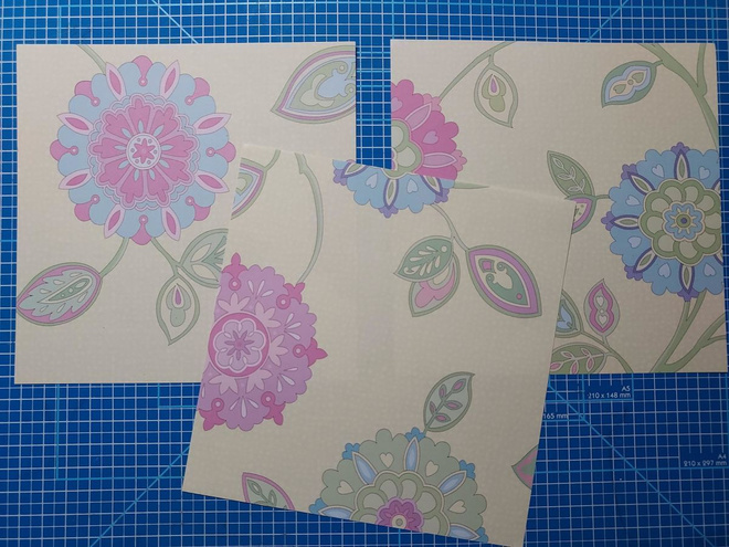 15 x 15 paperit - kukat