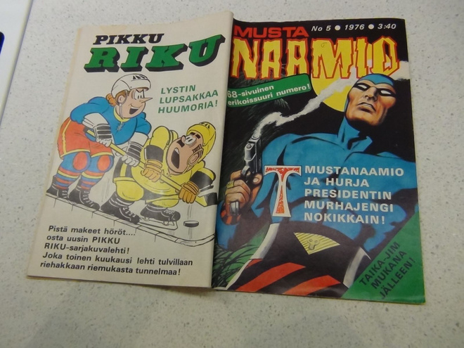 MUSTA  NAAMIO  1976  NO  5