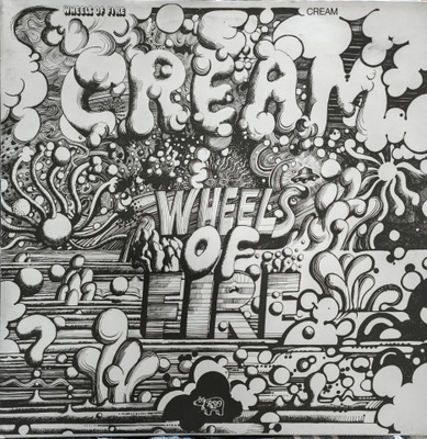 Cream - Wheels of Fire (hienokuntoinen tupla-vinyyli)