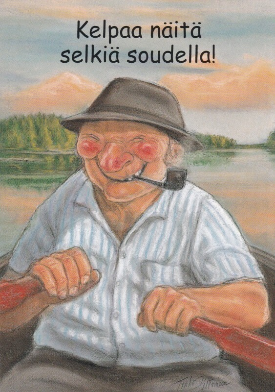 TERHO PELTONIEMI - ISÄNTÄ SOUTELEMASSA - 2