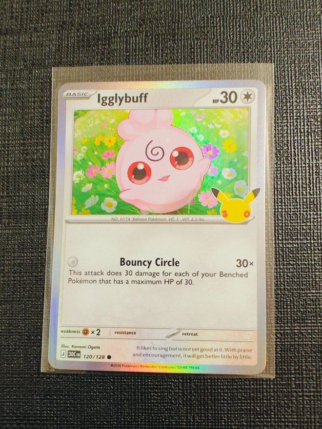 Pokemon 30th - Igglybuff