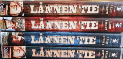 Lännen tie - Rawhide Kaudet 1-2 4 Boksia -DVD