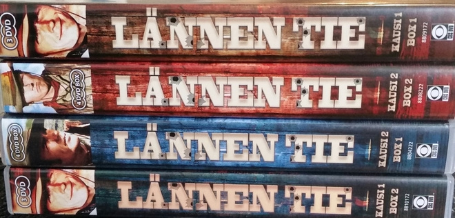 Lännen tie - Rawhide Kaudet 1-2 4 Boksia -DVD