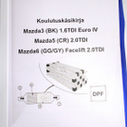 Mazda 3 BK 5 CR 6 CG GY TDI-mallien koulutuskäsikirja - pikkukuva 1
