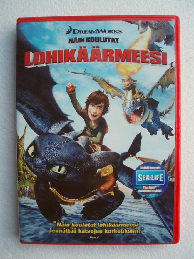 Näin koulutat lohikäärmeesi DVD