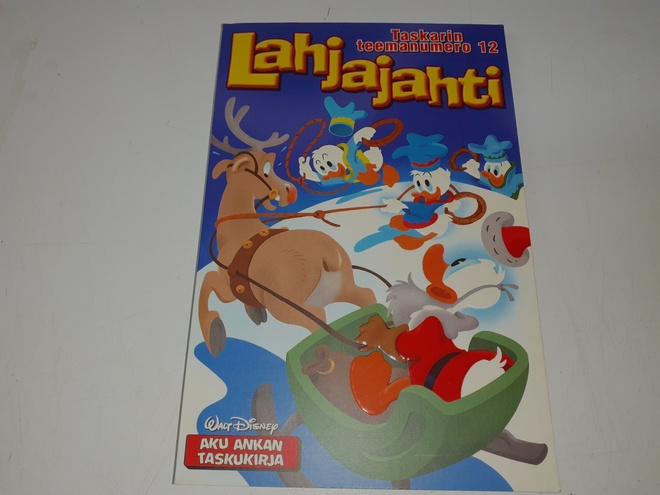 Aku Ankan taskukirja teemanumero 12 Lahjajahti